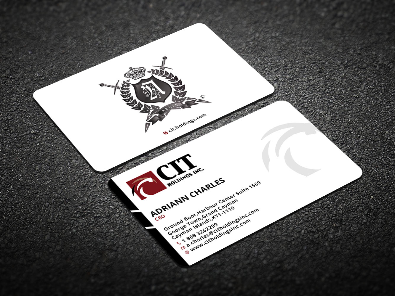 Business Card Design by Verified artistry for CIT Holdings Inc. | Design #10624557