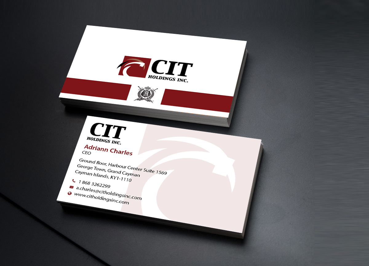 Business Card Design by Creations Box 2015 for CIT Holdings Inc. | Design #10613223