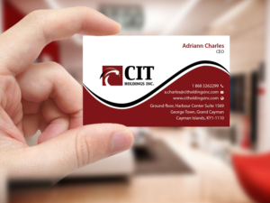 Business Card Design by Creations Box 2015 for CIT Holdings Inc. | Design: #10613228
