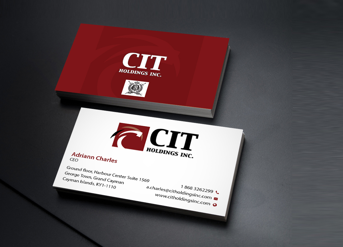 Business Card Design by Creations Box 2015 for CIT Holdings Inc. | Design #10613238