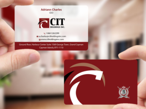 Business Card Design by Creations Box 2015 for CIT Holdings Inc. | Design: #10666212