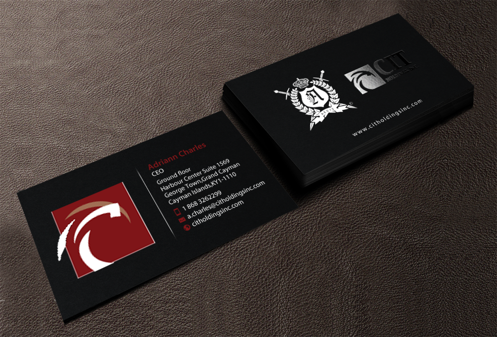 Design de Carte de Visite par chandrayaan.creative pour CIT Holdings Inc. | Design #10600438