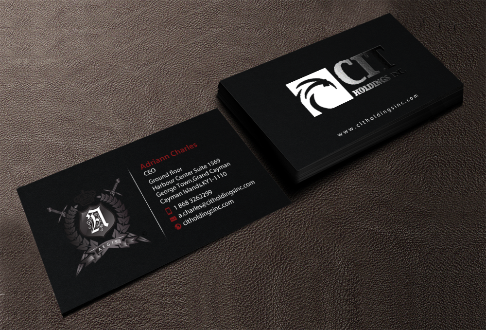 Business Card Design by chandrayaan.creative for CIT Holdings Inc. | Design #10600526
