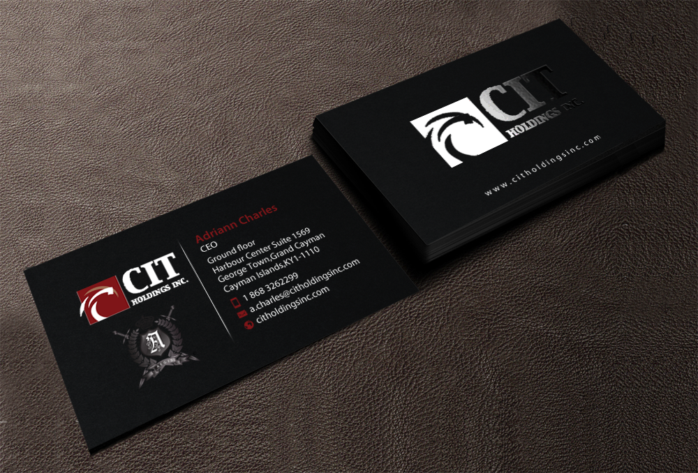 Business Card Design by chandrayaan.creative for CIT Holdings Inc. | Design #10600528
