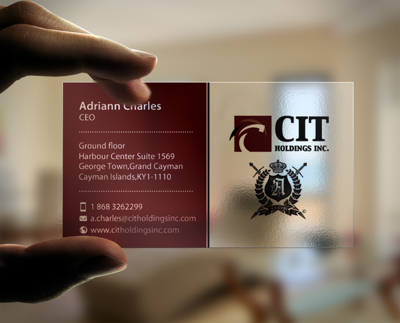 Business Card Design by chandrayaan.creative for CIT Holdings Inc. | Design #10607804