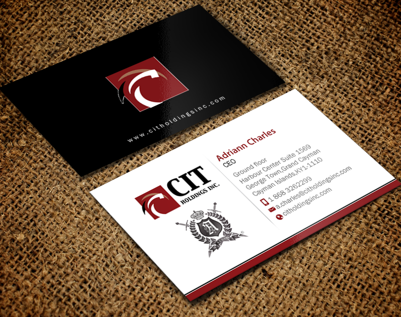 Business Card Design by chandrayaan.creative for CIT Holdings Inc. | Design #10625874