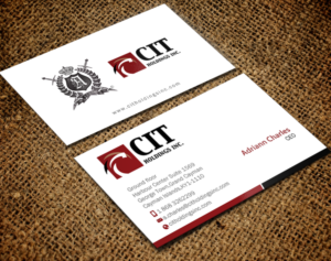 Business Card Design by chandrayaan.creative for CIT Holdings Inc. | Design: #10625875