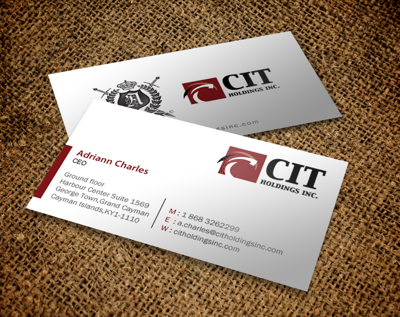 Business Card Design by chandrayaan.creative for CIT Holdings Inc. | Design #10625879
