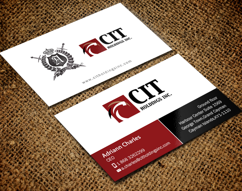Business Card Design by chandrayaan.creative for CIT Holdings Inc. | Design #10625880