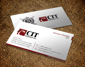 Business Card Design by chandrayaan.creative for CIT Holdings Inc. | Design: #10625883