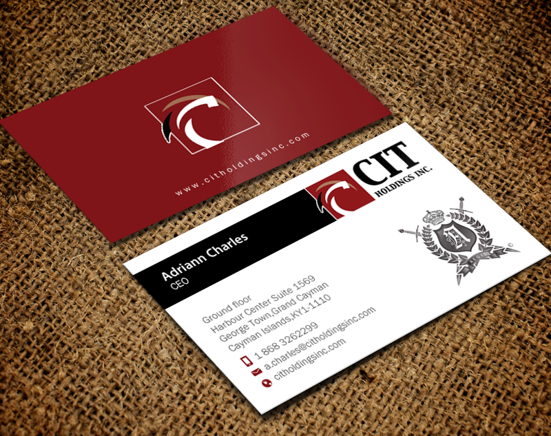 Business Card Design by chandrayaan.creative for CIT Holdings Inc. | Design #10625889
