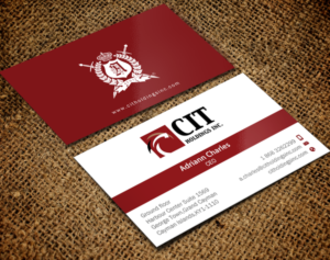 Business Card Design by chandrayaan.creative for CIT Holdings Inc. | Design: #10625890