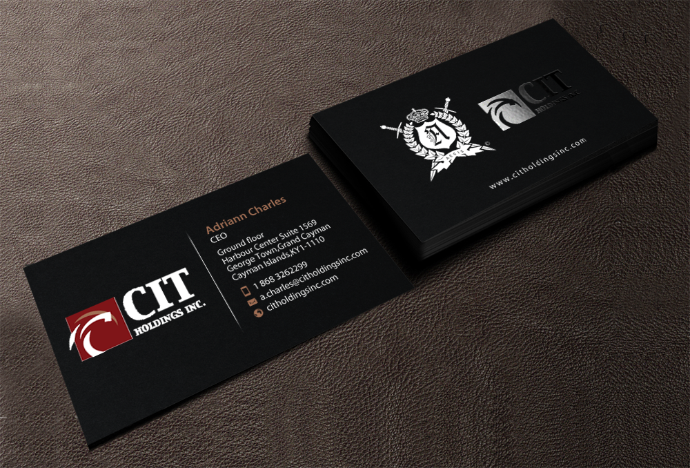 Business Card Design by chandrayaan.creative for CIT Holdings Inc. | Design #10679855