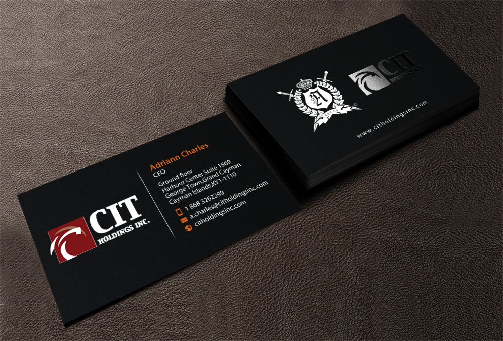 Business Card Design by chandrayaan.creative for CIT Holdings Inc. | Design: #10679856