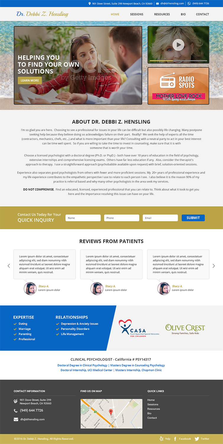 Web Design by RupalTechno for this project | Design #10609758
