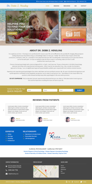 Web Design par RupalTechno pour ce projet | Design : #10609758