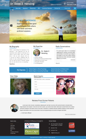 Web Design par harmi_199 pour ce projet | Design : #10634442