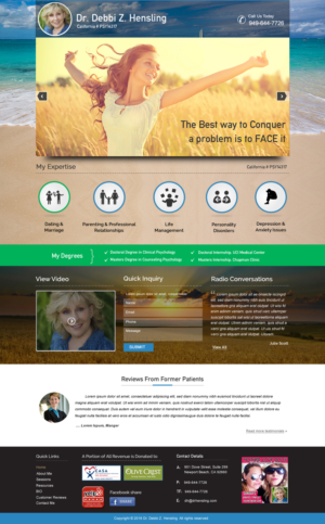 Web Design par harmi_199 pour ce projet | Design : #10653936