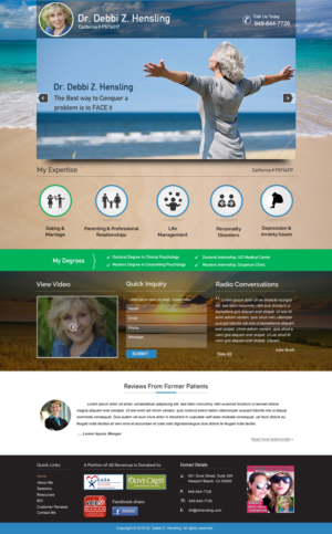Web Design par harmi_199 pour ce projet | Design : #10653937