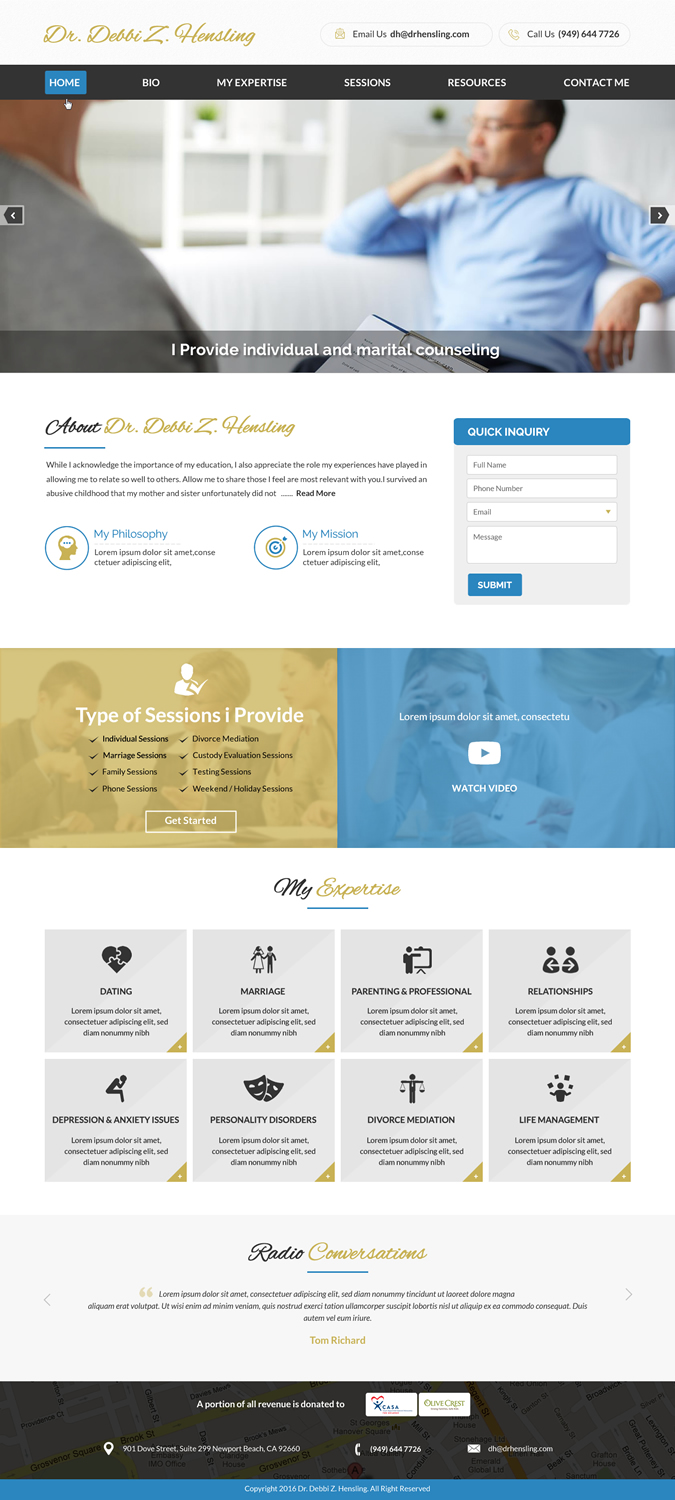 Web Design by Sbss for this project | Design #10602773