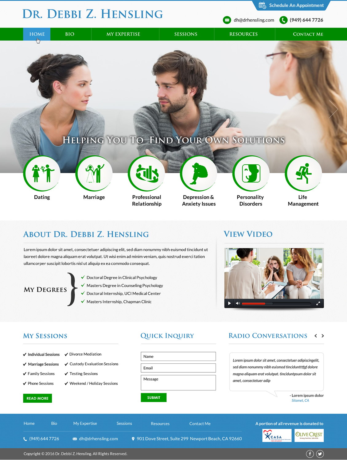 Web Design by Sbss for this project | Design #10602821