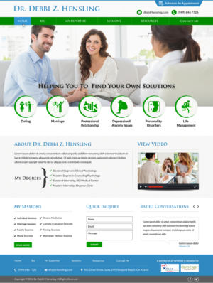Web Design par Sbss pour ce projet | Design : #10602822