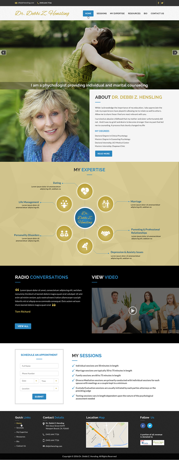 Web Design par Sbss pour ce projet | Design #10602823