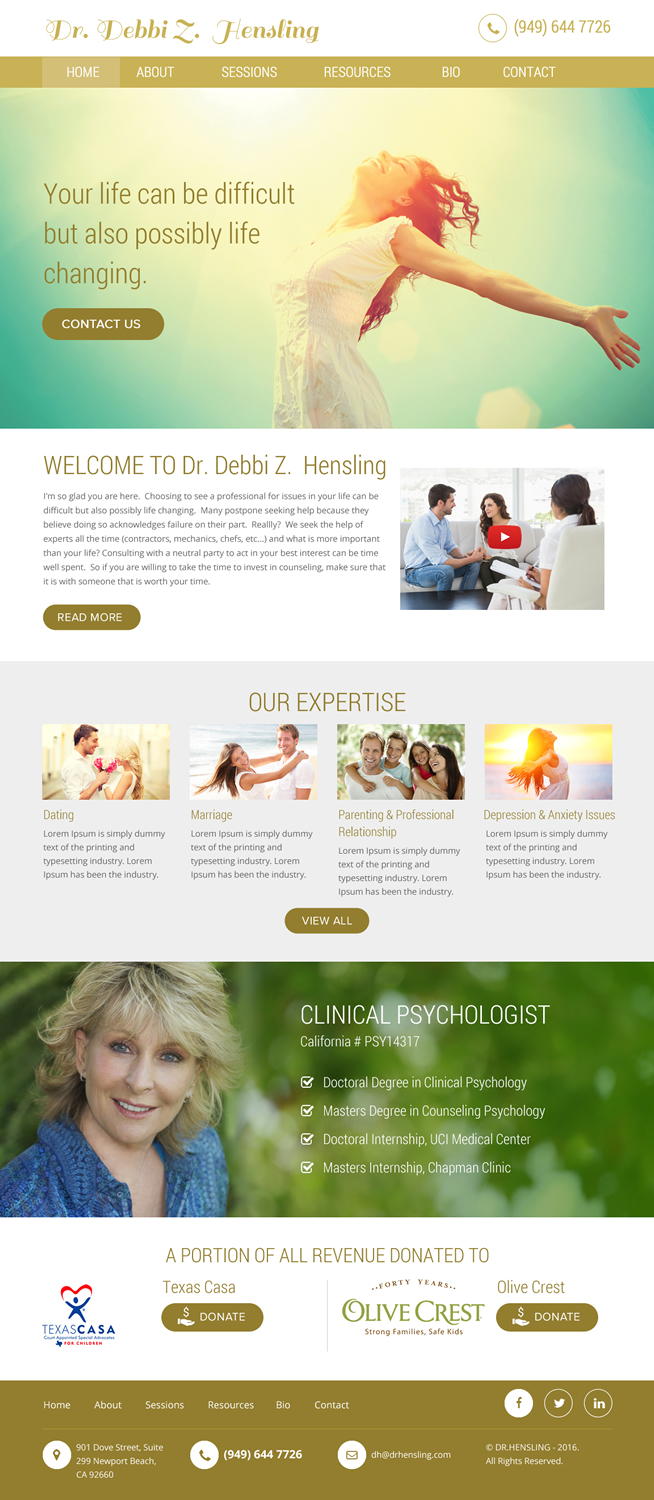 Web Design by rightway for this project | Design #10603999