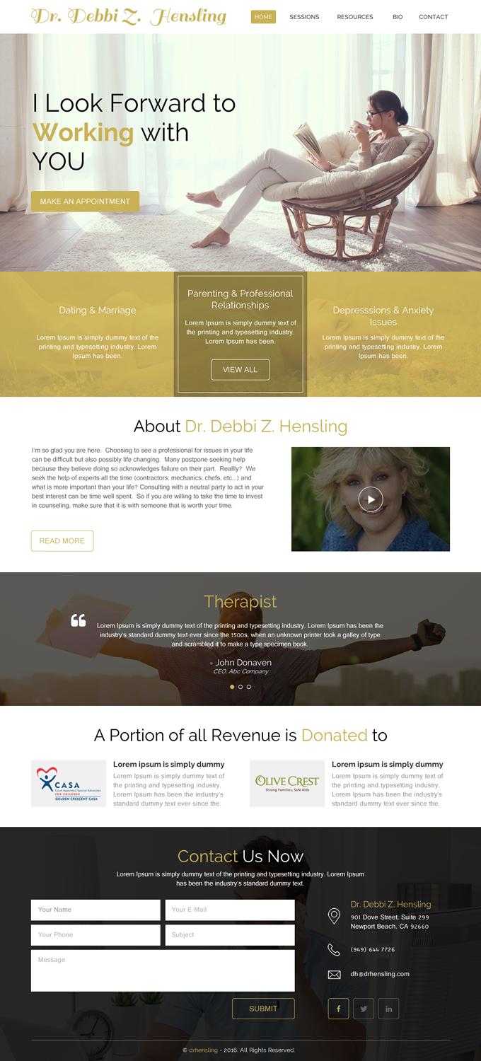 Web Design by rightway for this project | Design #10604024