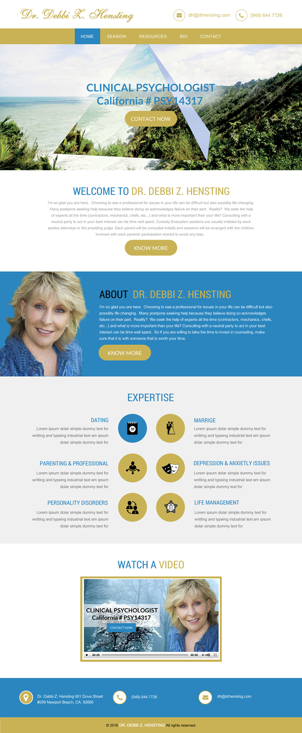 Web Design by rightway for this project | Design #10604027