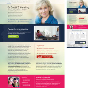 Web Design by FortunateSon for this project | Design #10690190