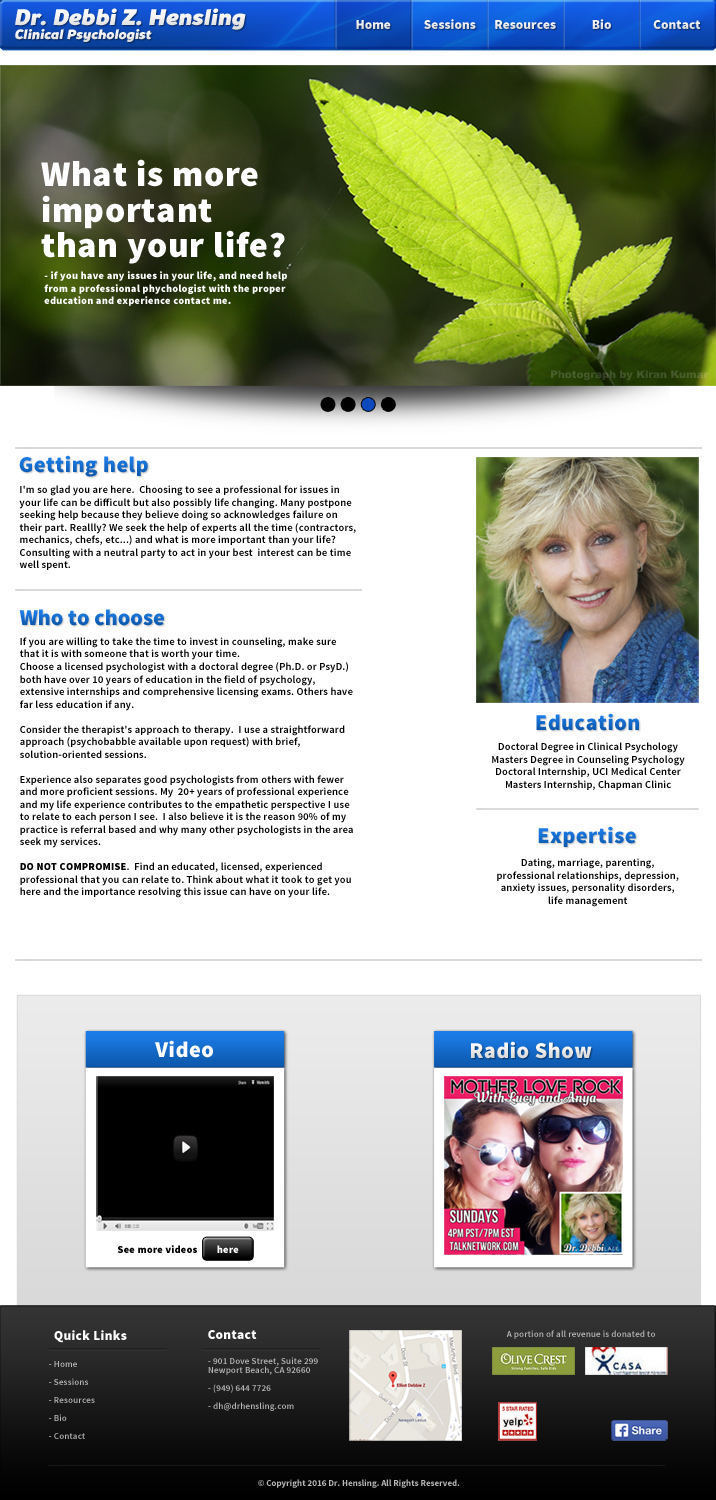 Diseño Web por kris-christensen para este proyecto | Diseño #10632366