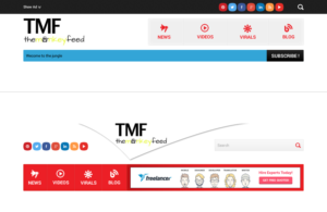 Web Design par SONA pour TheMonkeyFeed | Design #10646379