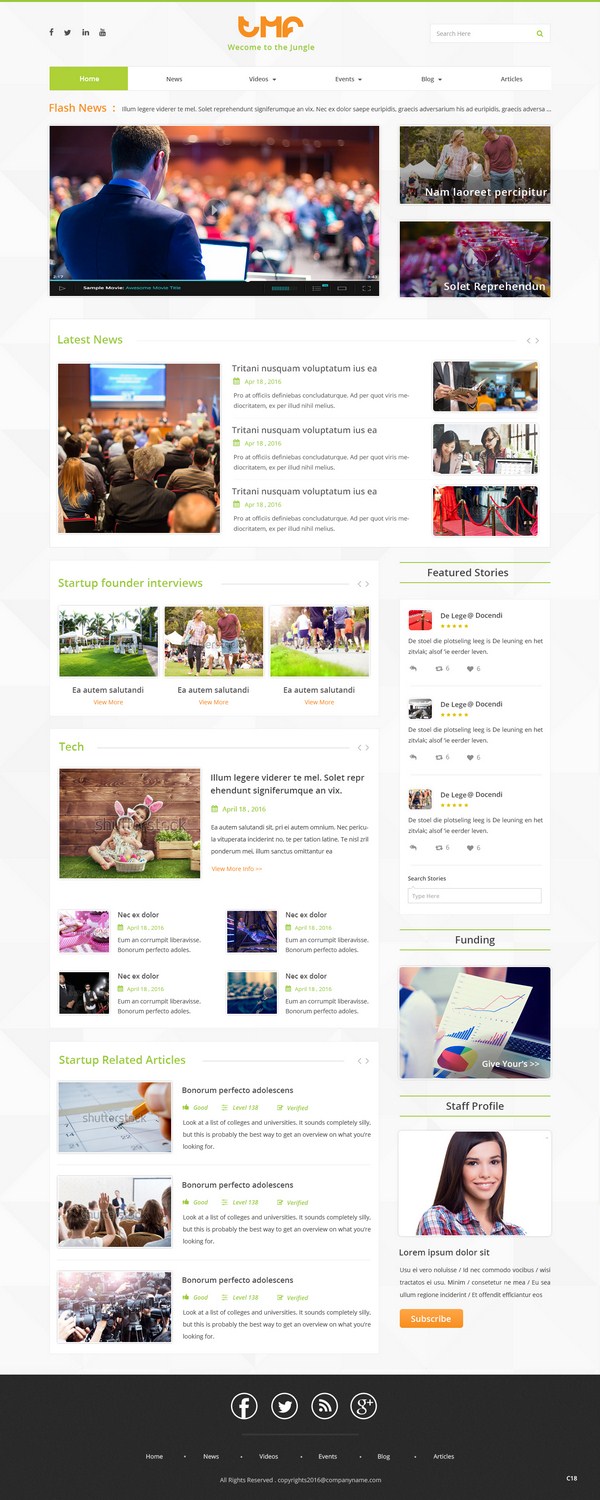 Web Design by pb for TheMonkeyFeed | Design #10629722