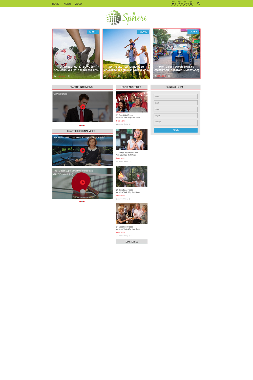 Web Design by Impressive Solutions for TheMonkeyFeed | Design #10654666