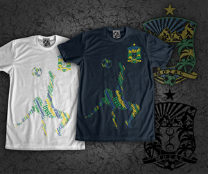 T-shirt Design Project - Soccer theme | T-shirt Design by jd_teedesigns