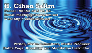 Business Card Design by  Sarah W