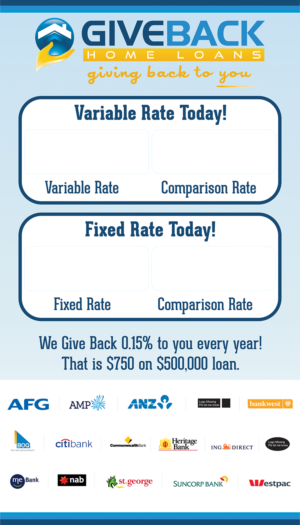 Diseño de Señalética por Bins para Give Back Home Loans | Diseño: #10652744