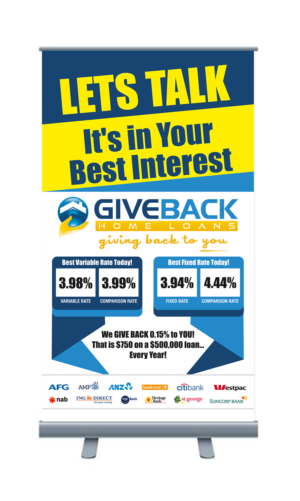 Diseño de Señalética por ALSADESIGN para Give Back Home Loans | Diseño: #10598457