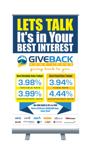 Diseño de Señalética por ALSADESIGN para Give Back Home Loans | Diseño: #10598616