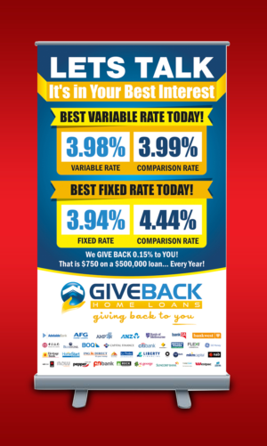 Diseño de Señalética por ALSADESIGN para Give Back Home Loans | Diseño: #10617590