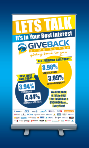 Diseño de Señalética por ALSADESIGN para Give Back Home Loans | Diseño: #10618012