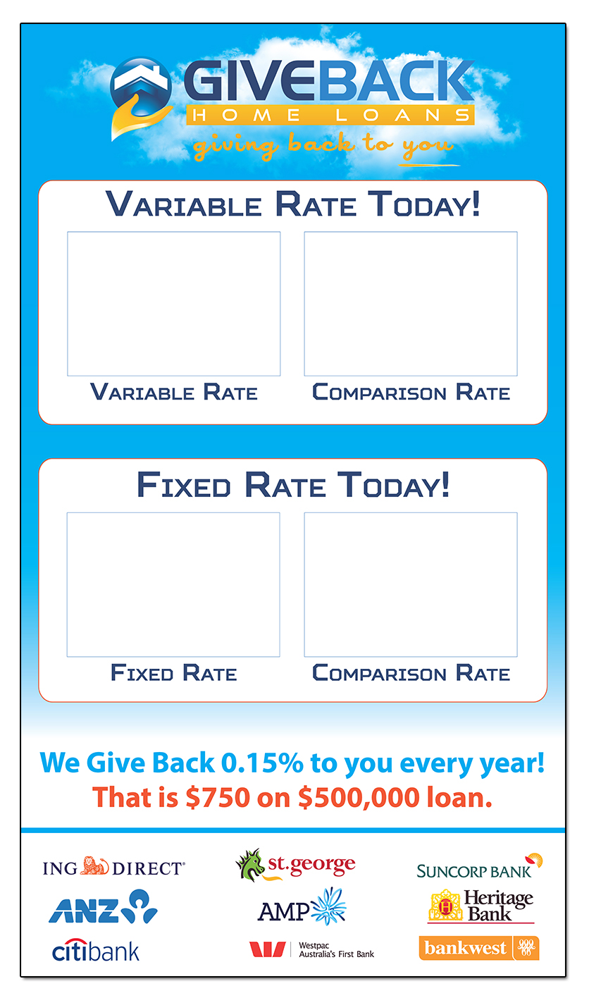 Signage Design by Vimal Teja for Give Back Home Loans | Design #10667770