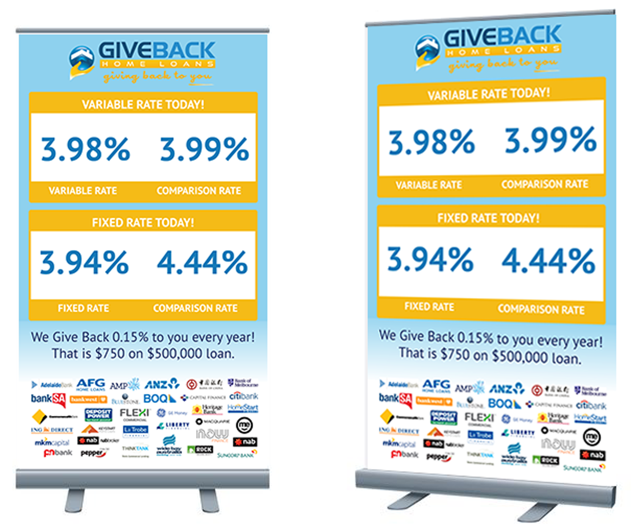 Signage Design by C21 for Give Back Home Loans | Design #10694496