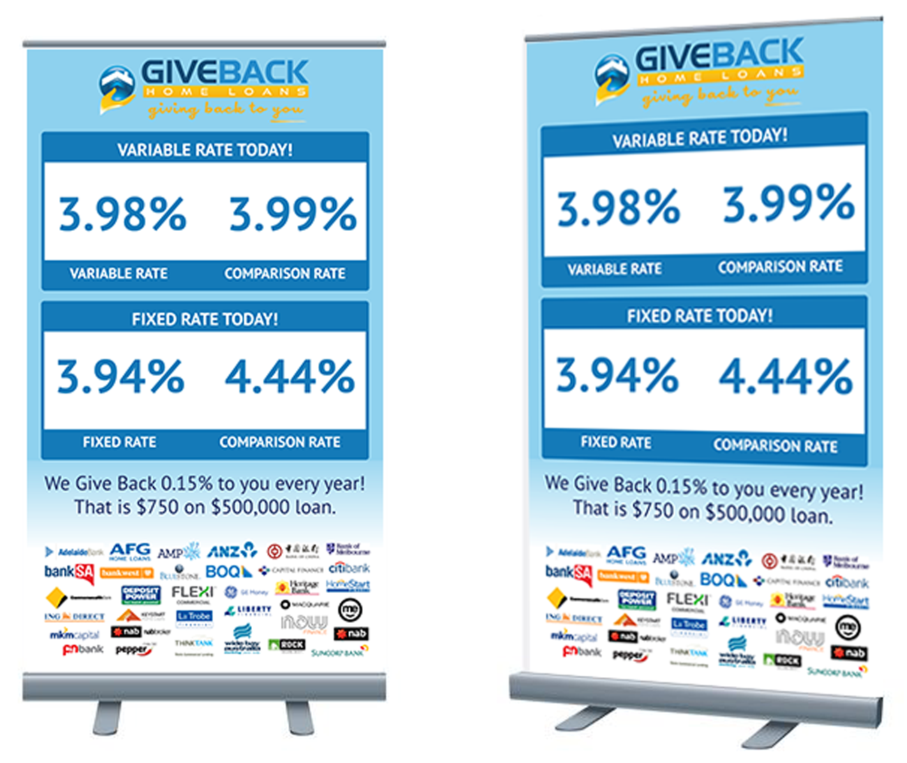 Signage Design by C21 for Give Back Home Loans | Design #10694502