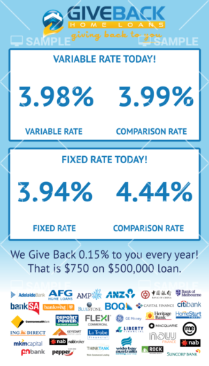Signage Design by C21 for Give Back Home Loans | Design #10694511
