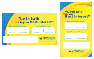 Schilder-Design von i-Design für Give Back Home Loans | Design: #10597517