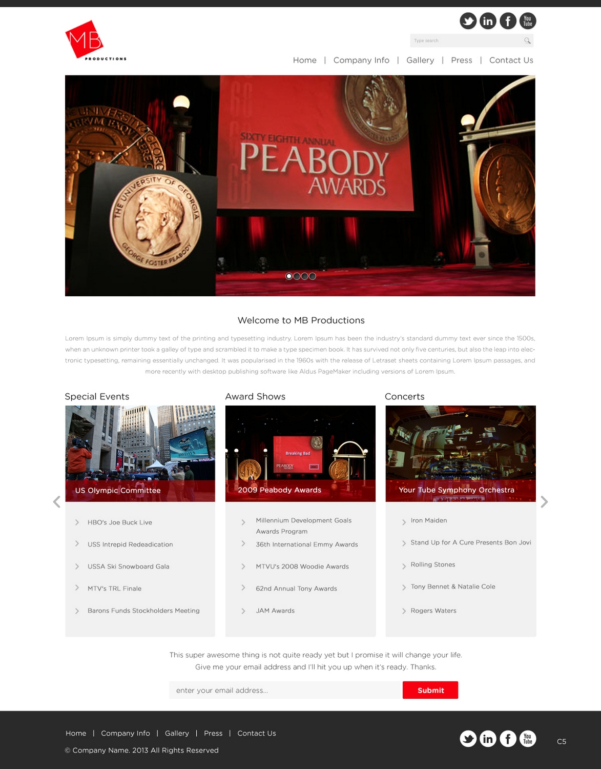 Web Design by pb for this project | Design #2248400