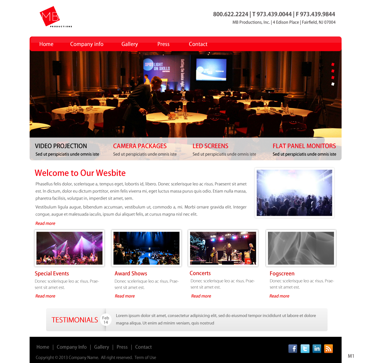 Web Design by pb for this project | Design #2248404