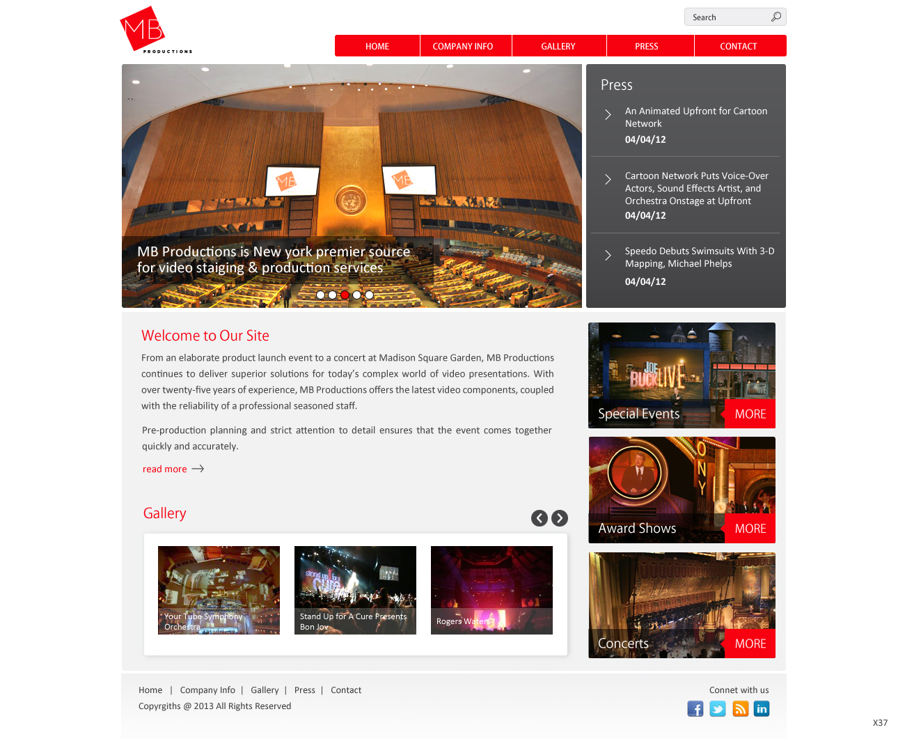 Web Design by pb for this project | Design #2253275